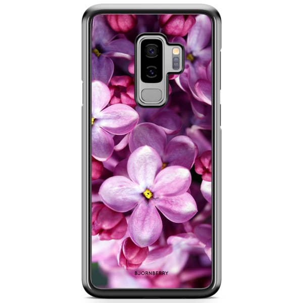 Bjornberry Skal Samsung Galaxy S9 Plus - Lila Vårblommor