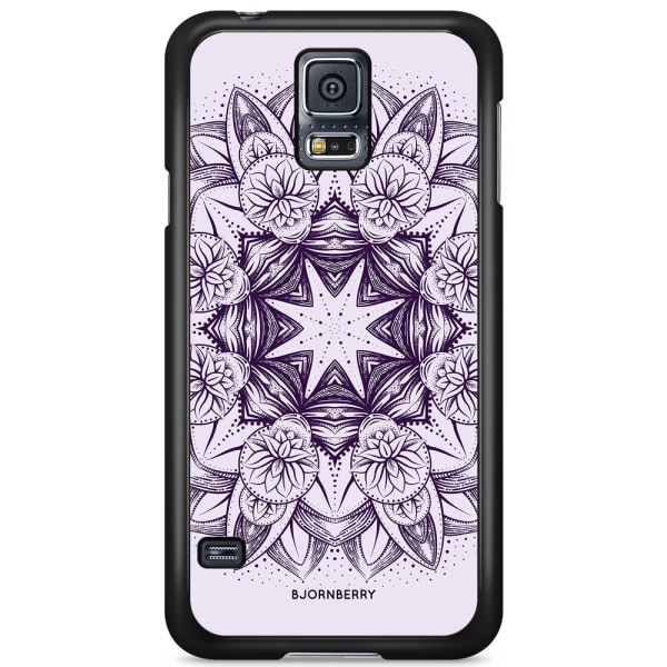 Bjornberry Skal Samsung Galaxy S5/S5 NEO - Lila Mandala