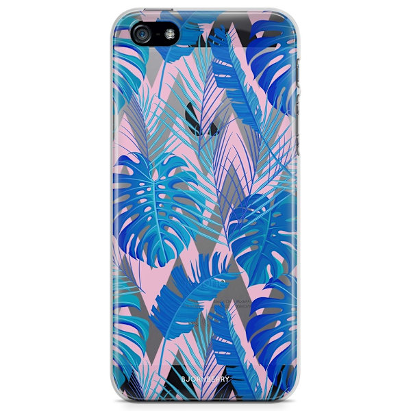 Bjornberry iPhone 5/5S/SE TPU Skal - Tropical Pattern