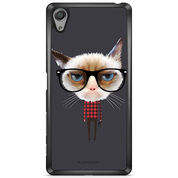 Bjornberry Skal Sony Xperia XA1 - Hipster Katt