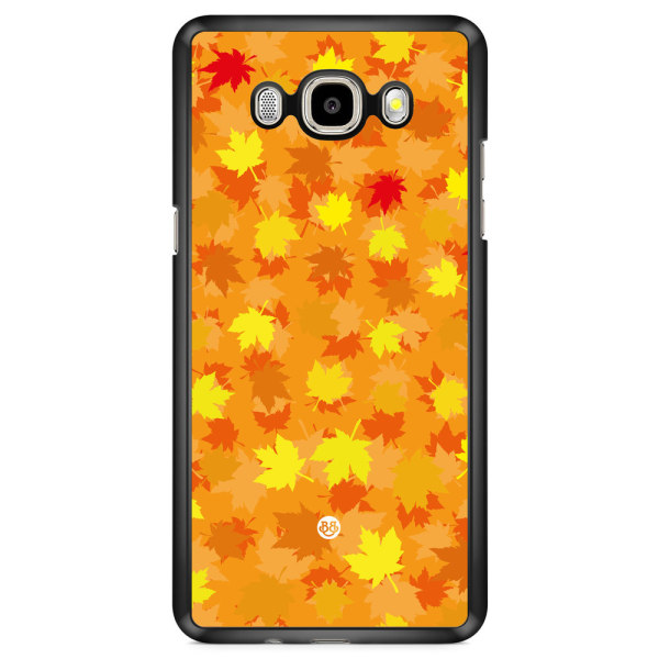 Bjornberry Skal Samsung Galaxy J7 (2016) - Orange/Röda Löv