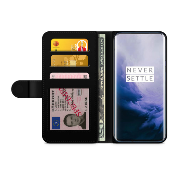 Bjornberry Plånboksfodral OnePlus 7 Pro - Abstrakt Öga