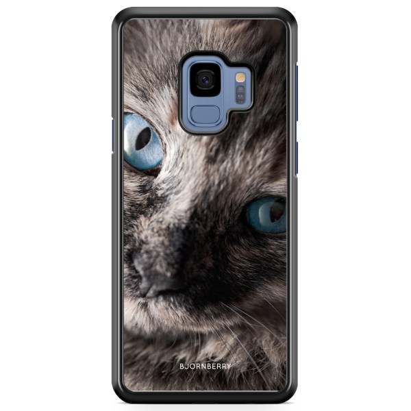Bjornberry Skal Samsung Galaxy A8 (2018) - Katt Blå Ögon