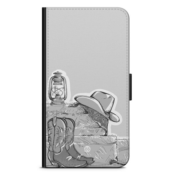 Bjornberry Xiaomi Redmi Note 5 Fodral - Western Svart/Vit