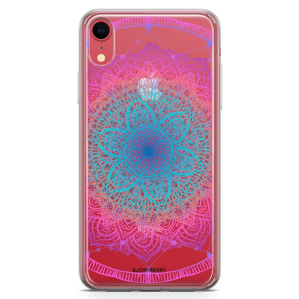 Bjornberry Hybrid Skal iPhone XR  - Pastell Mandala