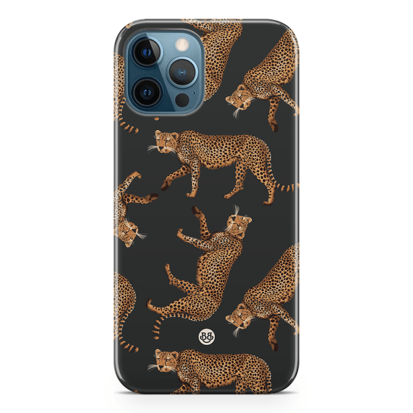 Bjornberry iPhone 12 Pro Premiumskal - Walking Cheetah