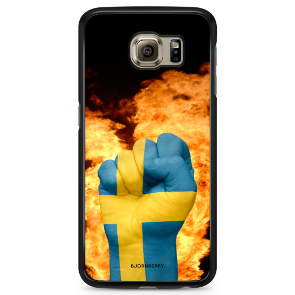 Bjornberry Skal Samsung Galaxy S6 Edge - Sverige Hand