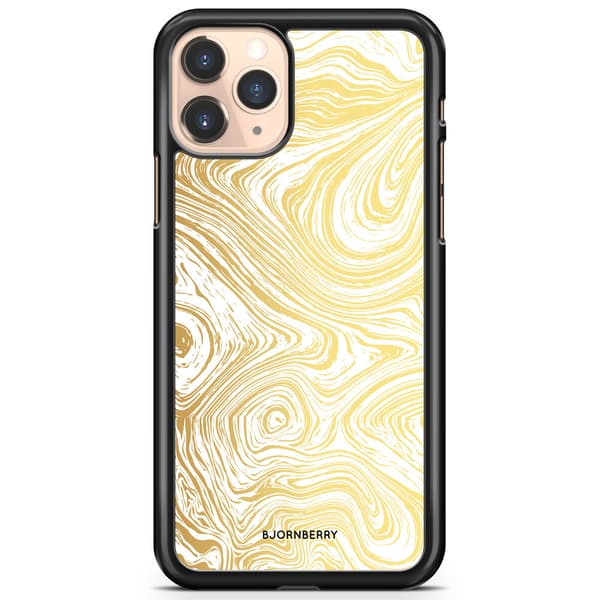 Bjornberry Hårdskal iPhone 11 Pro Max - Guld Marmor