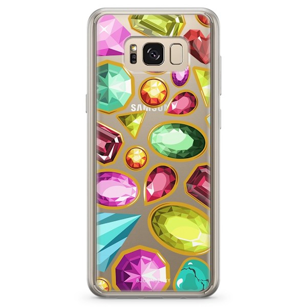 Bjornberry Skal Hybrid Samsung Galaxy S8+ - Diamanter