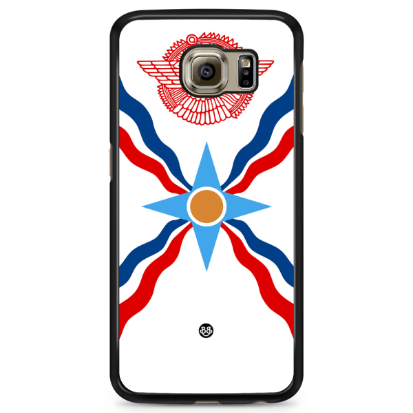Bjornberry Skal Samsung Galaxy S6 Edge - Assyriska flaggan