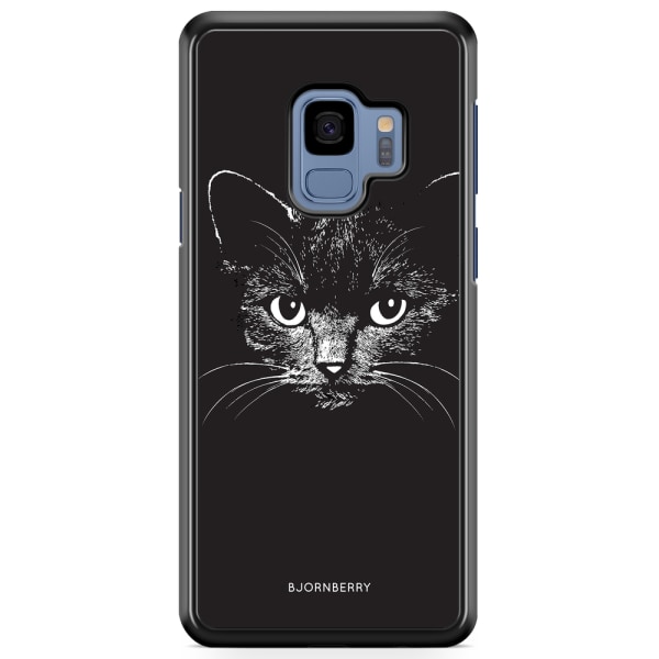 Bjornberry Skal Samsung Galaxy A8 (2018) - Svart/Vit Katt