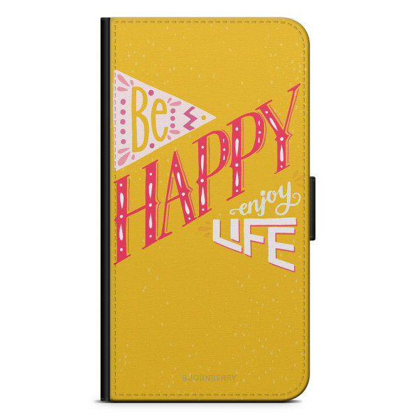 Bjornberry Plånboksfodral Sony Xperia Z5 - Be Happy