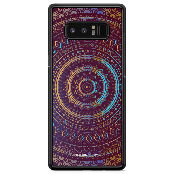Bjornberry Skal Samsung Galaxy Note 8 - Lila/Guld Mandala