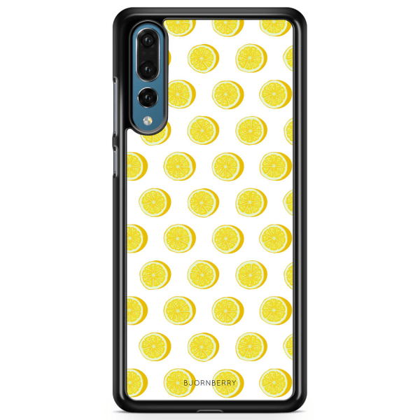 Bjornberry Skal Huawei P20 Pro - Citroner Vit