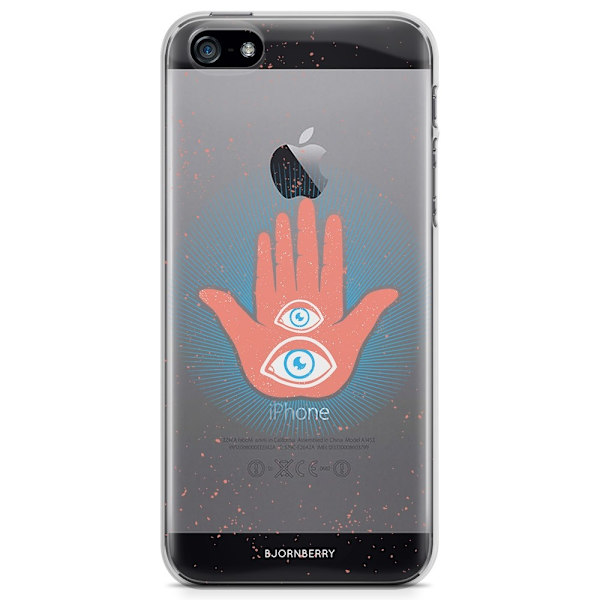 Bjornberry iPhone 5/5S/SE TPU Skal - Hand