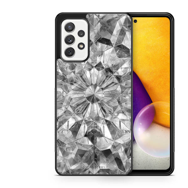 Bjornberry Skal Samsung Galaxy A52/A52s 5G -Grå Kristaller