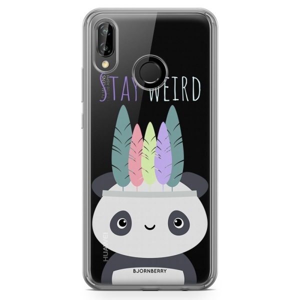 Bjornberry Hybrid Skal Huawei P20 Lite - Stay Weird