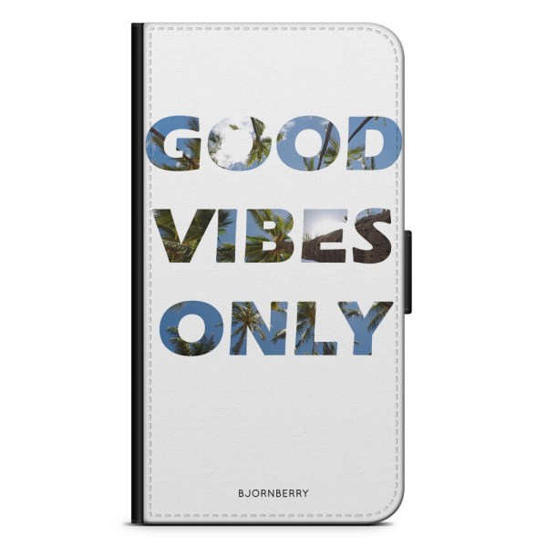 Bjornberry Plånboksfodral iPhone 11 - Good Vibes Only