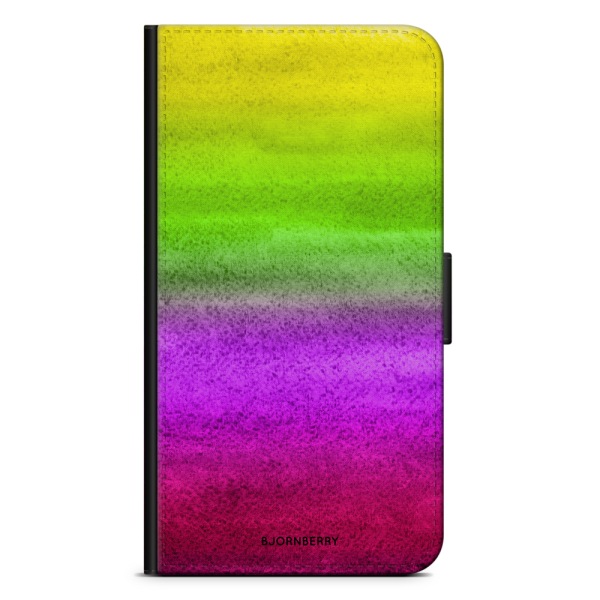Bjornberry Plånboksfodral iPhone 8 Plus - Vattenfärg
