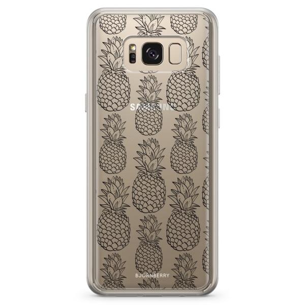 Bjornberry Skal Hybrid Samsung Galaxy S8 - Svart Ananas