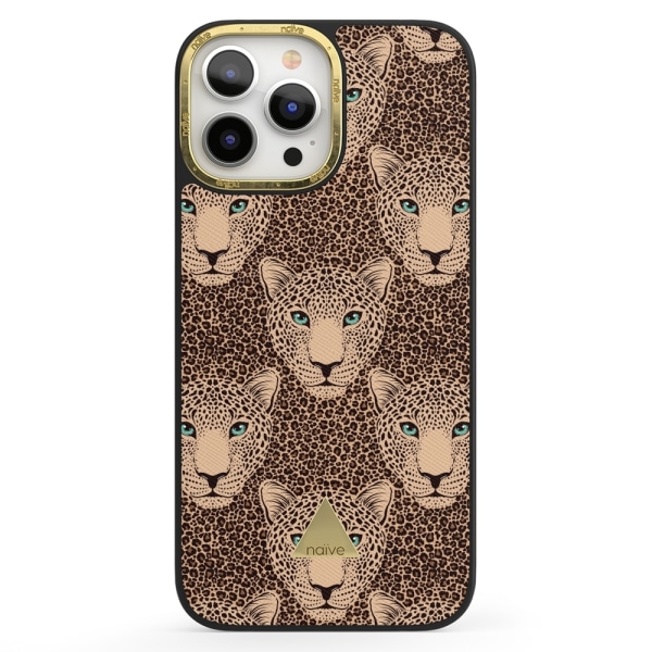 Naive iPhone 13 Pro Max Skal - Leopard