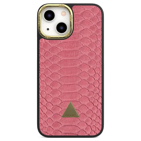 Naive iPhone 13 Mini Skal - Pink Snake