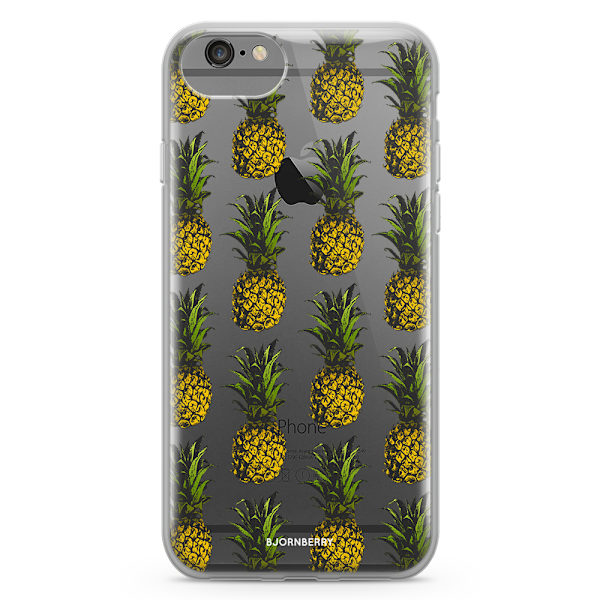 Bjornberry Skal Hybrid iPhone 6/6s - Ananas Mönster