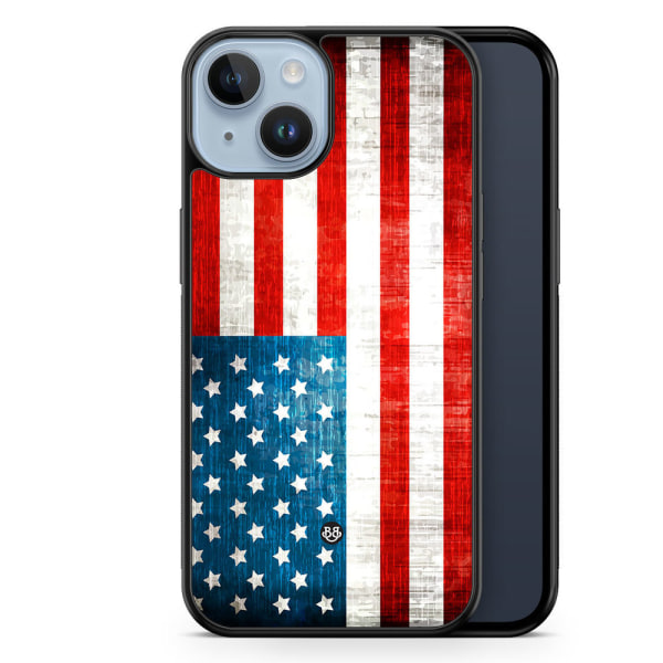 Bjornberry Skal iPhone 14 Plus - USA Flagga