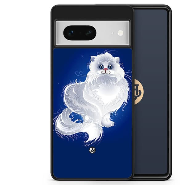 Bjornberry Skal Google Pixel 7 - Vit Katt