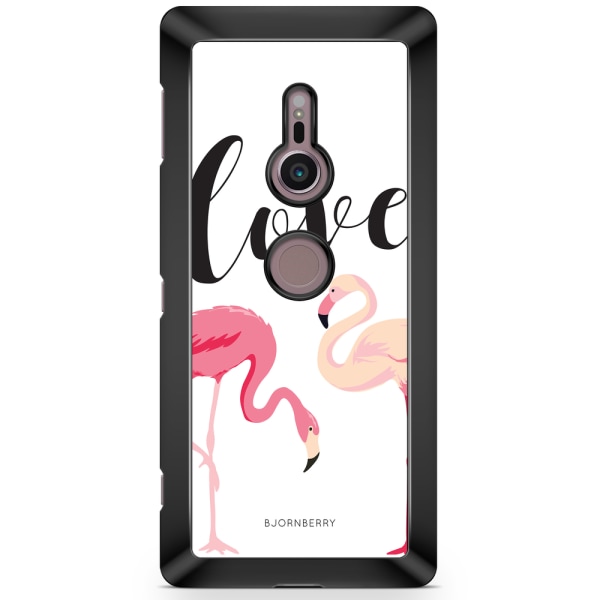 Bjornberry Sony Xperia XZ2 Skal - Love Flamingo