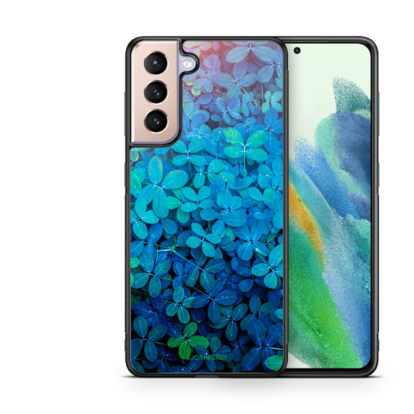 Bjornberry Skal Samsung Galaxy S21 FE 5G - Löv Blomma