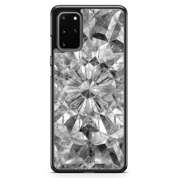 Bjornberry Skal Samsung Galaxy S20 Plus - Grå Kristaller