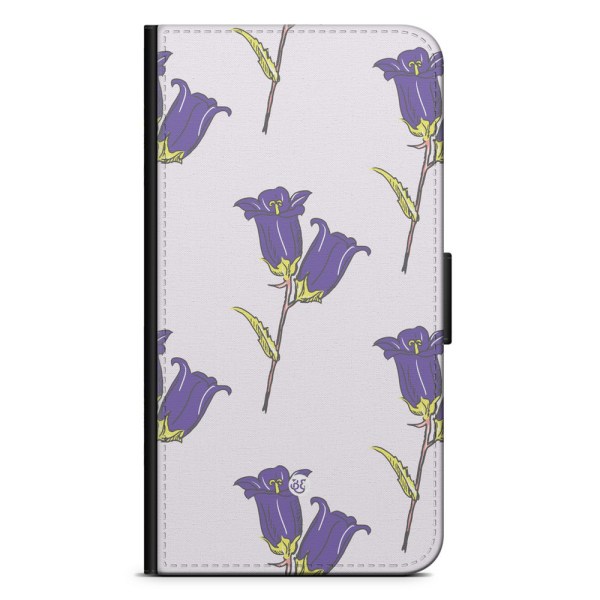 Bjornberry Fodral Motorola Moto E40 -Vilda Lila Blommor