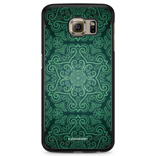 Bjornberry Skal Samsung Galaxy S6 Edge+ - Grön Retromönster