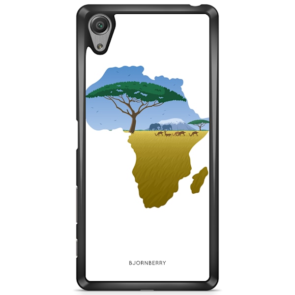 Bjornberry Skal Sony Xperia X - Afrika Vit