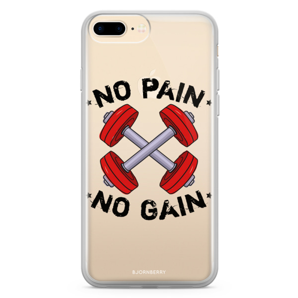 Bjornberry Skal Hybrid iPhone 7 Plus - No Pain No Gain
