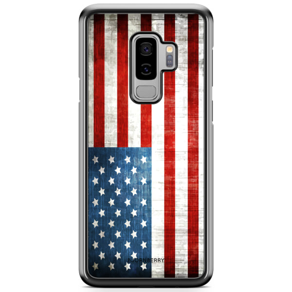 Bjornberry Skal Samsung Galaxy S9 Plus - USA Flagga