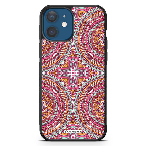 Bjornberry Hårdskal iPhone 12 Mini - Mandala