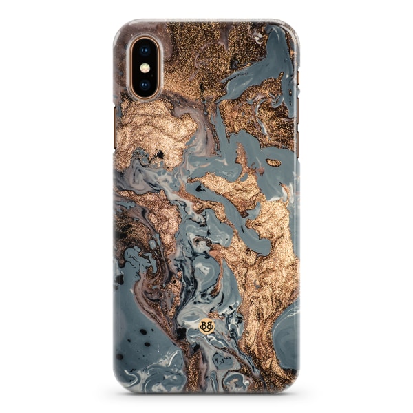 Bjornberry iPhone XS Max Premium Skal - Golden Sea