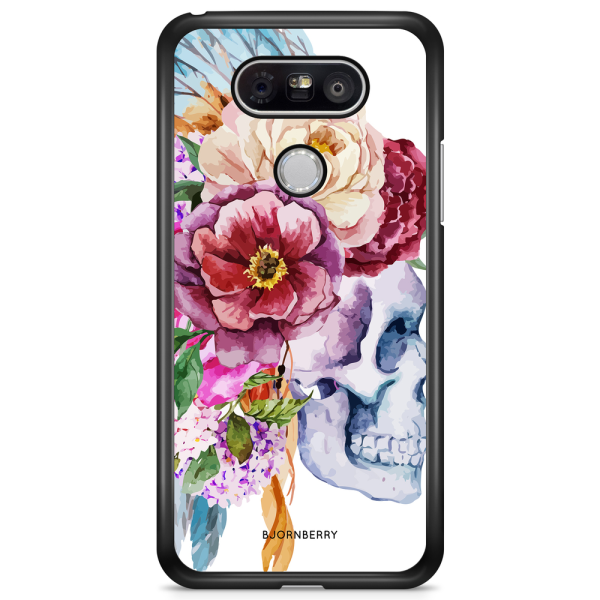 Bjornberry Skal LG G5 - Dödskalle Blommor