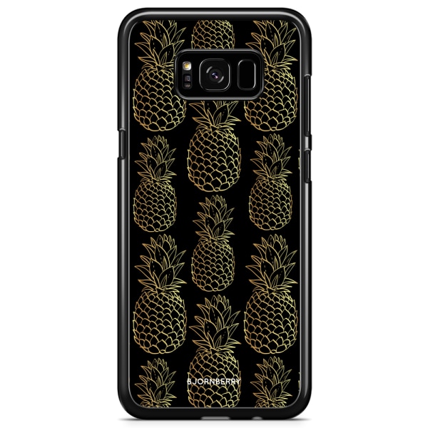 Bjornberry Skal Samsung Galaxy S8 - Guldiga Ananas