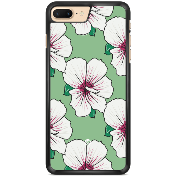 Bjornberry Skal iPhone 7 Plus - Gräddvita Blommor