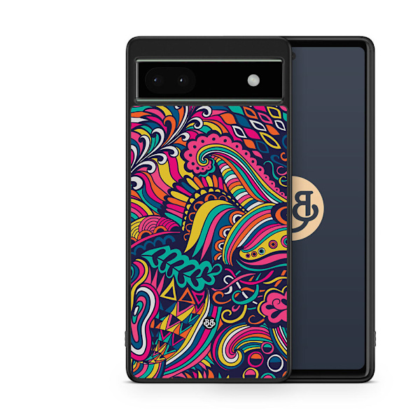 Bjornberry Skal Google Pixel 6a - Abstract Floral
