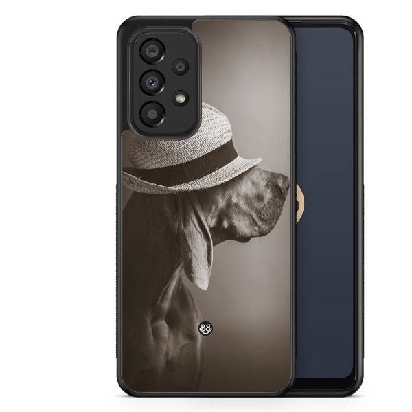 Bjornberry Skal Samsung Galaxy A33 5G -Hund med Hatt