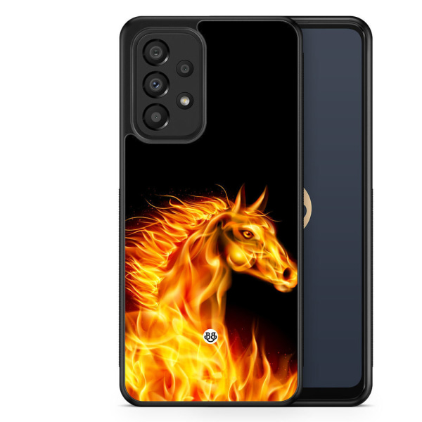 Bjornberry Skal Samsung Galaxy A33 5G -Flames Horse