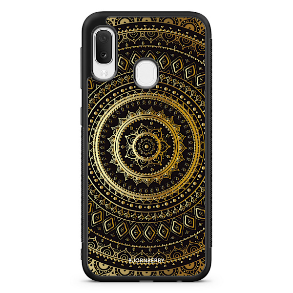 Bjornberry Skal Samsung Galaxy A20e - Guld Mandala