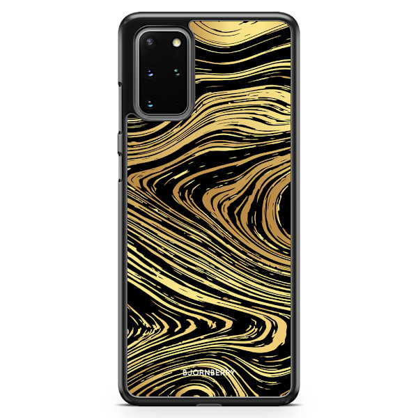 Bjornberry Skal Samsung Galaxy S20 Plus - Guld Marmor