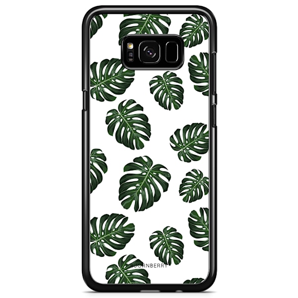 Bjornberry Skal Samsung Galaxy S8 Plus - Monstera Mönster