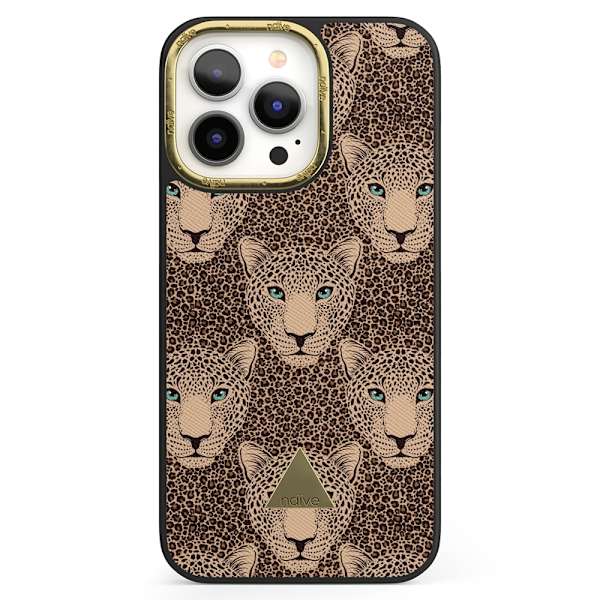 Naive iPhone 13 Pro Skal - Leopard