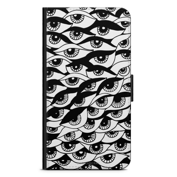 Bjornberry Plånboksfodral iPhone 12 Pro - Ögon